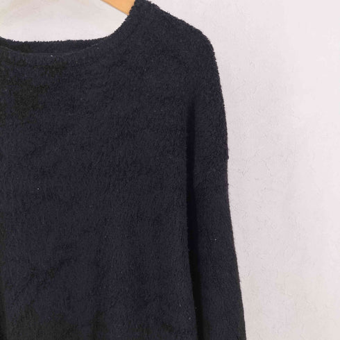 ノーアイディー NO ID. ビキューレラム パイル CN-BIG プルオーバー ニット メンズ ONE SIZE