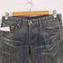 リーバイス Levis スターパッチ 日本製 ローライズ エイジング ストレートデニムパンツ/Y2K レディース US:28-29