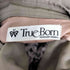 True Born レオパード ライナーベスト付き ロングコート レディース