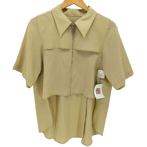 パブリックトウキョウ PUBLIC TOKYO 24ss ドライトロフロントジップシャツ レディース JPN:2