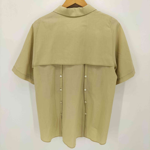パブリックトウキョウ PUBLIC TOKYO 24ss ドライトロフロントジップシャツ レディース JPN:2