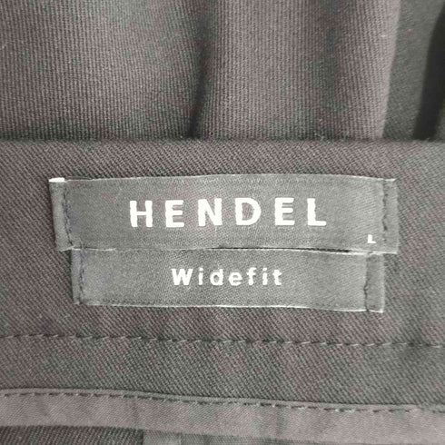 HENDEL ワイドフィット スラックスパンツ メンズ JPN:L