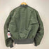 アルファインダストリーズ ALPHA INDUSTRIES 90S USA製 旧タグ IDEALジップ MA-1 フライトジャケット メンズ import:M