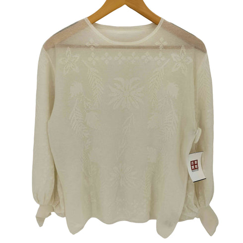 アメリヴィンテージ Ameri VINTAGE MEDI LACE JACQUARD KNIT レディース FREE