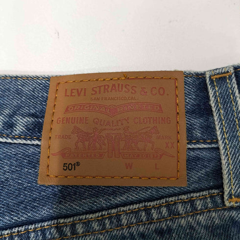 リーバイス Levis 501 90s ジーンズ ミディアムインディゴ レディース W26 L30