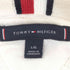 トミーヒルフィガー TOMMY HILFIGER ワンポイントロゴ刺繍 ワッフル生地 ショートスリーブ ポロシャツ メンズ import:L