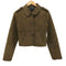 ザラ ZARA SHORT FAUX SUEDE JACKET フェイクスエード ショートジャケット レディース import:XS