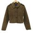 ザラ ZARA SHORT FAUX SUEDE JACKET フェイクスエード ショートジャケット レディース import:XS