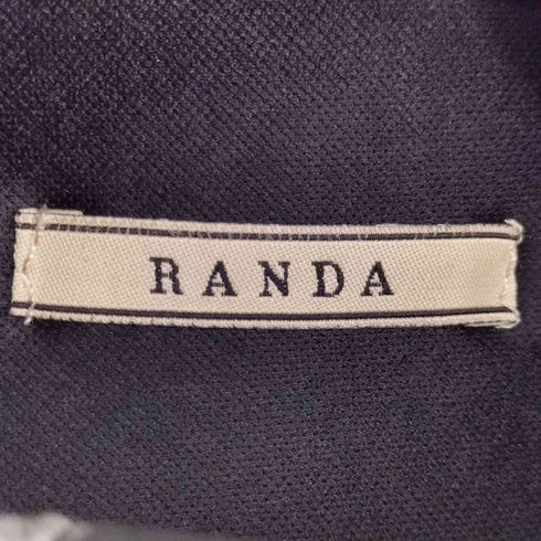 ランダ RANDA チュールリボン スエード ヒールショートブーツ レディース JPN:XL