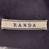 ランダ RANDA チュールリボン スエード ヒールショートブーツ レディース JPN:XL
