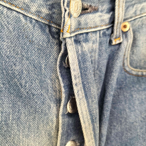 リーバイス Levis 90s 501XX バレンシア工場製 ボタンフライデニムパンツ ボタン裏555刻印 メンズ W31L36