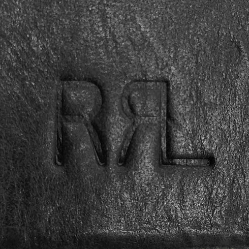 ダブルアールエルラルフローレン RRL RALPH LAUREN レザー 本革 編み込み メッシュ ダブル リング ベルト メンズ