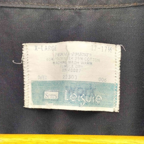 シアーズ Sears 70S work leisure ダブルポケットワークシャツ メンズ import:XL