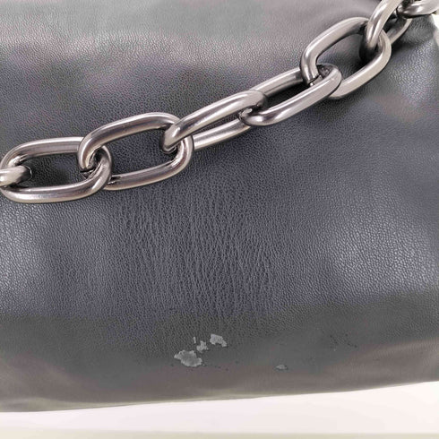 ザラ ZARA フェイクレザーチェーンショルダーバッグ メンズ