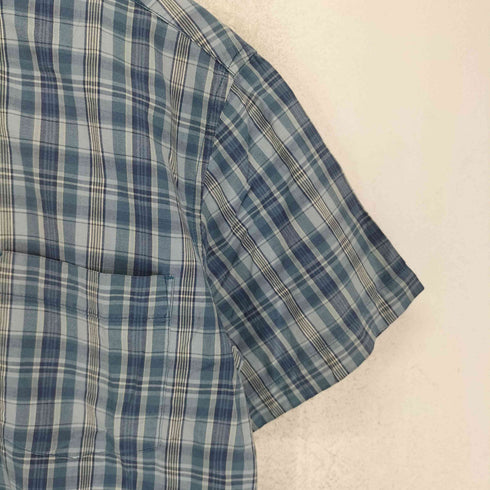 ジェイクルー J.CREW チェック柄 ハーフボタン 半袖 シャツ メンズ S