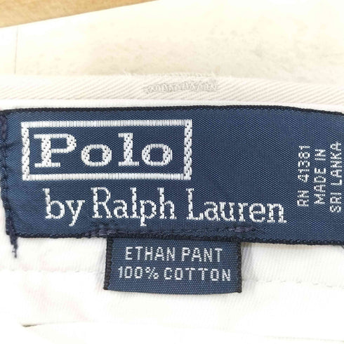 ポロバイラルフローレン Polo by RALPH LAUREN 90s ETHAN PANT ポニー刺繍 チノパン メンズ 36/34