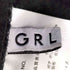 グレイル GRL ベルトネックムートンパイピングレザーブルゾン レディース FREE