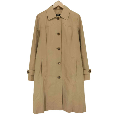 バーバリーロンドン BURBERRY LONDON 裏地ノバチェック ライナー付 ロングコート レディース 40