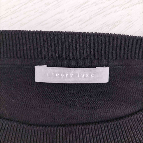 セオリーリュクス theory luxe シルクコットンサイドスリットニット レディース JPN:38