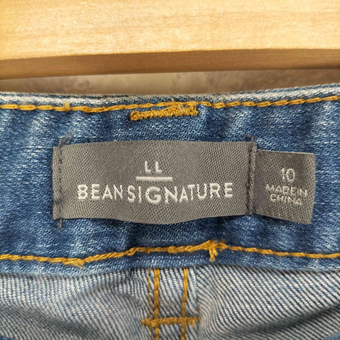 エルエルビーン L.L.Bean BEAN SIGNATURE ストレート デニムパンツ レディース 10