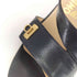 サルヴァトーレフェラガモ Salvatore Ferragamo アンクルストラップ オープントゥ ヒール パンプス レディース US:6