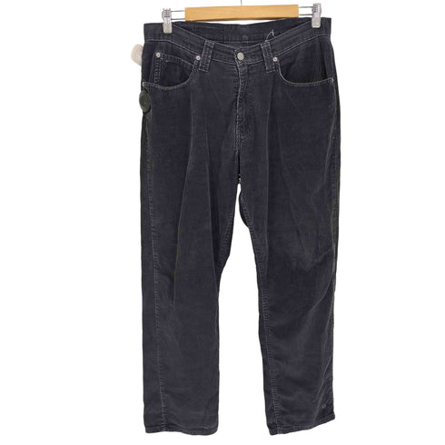 リーバイス Levis 90-00s L2 ボタン裏977刻印 白タブ ルーズシルエット 太畝コーデュロイパンツ メンズ