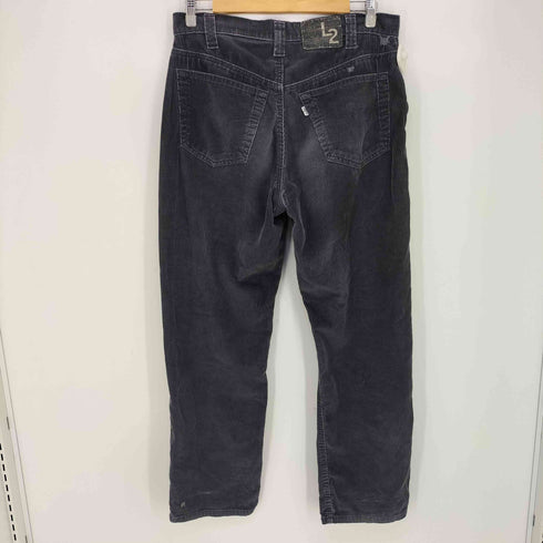 リーバイス Levis 90-00s L2 ボタン裏977刻印 白タブ ルーズシルエット 太畝コーデュロイパンツ メンズ