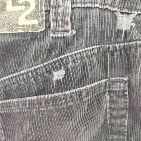 リーバイス Levis 90-00s L2 ボタン裏977刻印 白タブ ルーズシルエット 太畝コーデュロイパンツ メンズ