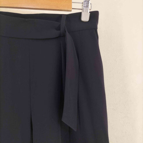 ユナイテッドアローズグリーンレーベルリラクシング UNITED ARROWS green label relaxing 手洗い可能 パウダリードレープ D ワイドパンツ レディース 40