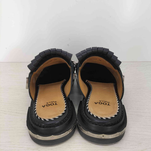 トーガプルラ TOGA PULLA タッセル フリンジ ミュールローファー レディース 36