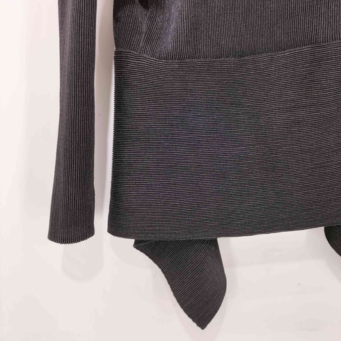 T-PLEATS COLLECTION プリーツ ショールカラー カーディガン ボレロ レディース JPN:M