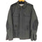 ディーゼル DIESEL レザー エルボーパッチ リップストップ ミリタリー ジャケット メンズ