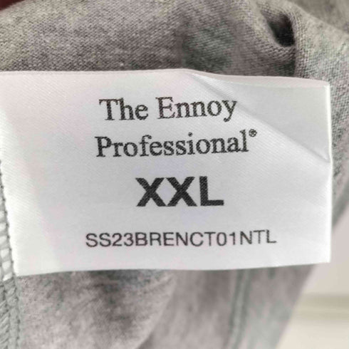 ザエンノイプロフェッショナル The Ennoy Professional 裾ラバーロゴTシャツ メンズ JPN:XXL