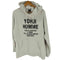 ヨウジヤマモトプールオム Yohji Yamamoto POUR HOMME HOODIE YY VISOR ADDRESS LOGO HM WHT アドレスロゴ プルオーバーフーディー メンズ JPN:5