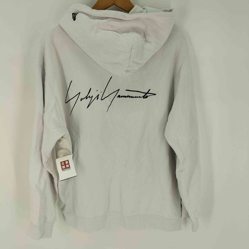 ヨウジヤマモトプールオム Yohji Yamamoto POUR HOMME HOODIE YY VISOR ADDRESS LOGO HM WHT アドレスロゴ プルオーバーフーディー メンズ JPN:5