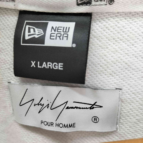 ヨウジヤマモトプールオム Yohji Yamamoto POUR HOMME HOODIE YY VISOR ADDRESS LOGO HM WHT アドレスロゴ プルオーバーフーディー メンズ JPN:5