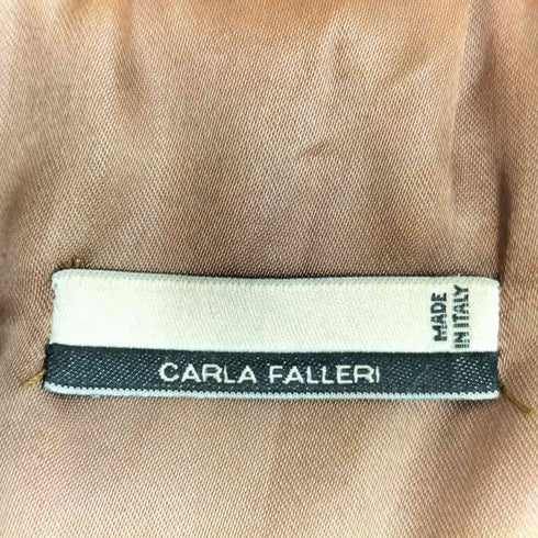 carla falleri レザーテーラードジャケット レディース US:6