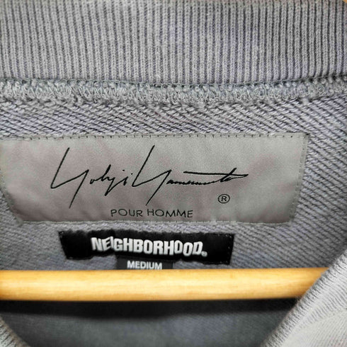 ヨウジヤマモトプールオム Yohji Yamamoto POUR HOMME SWEAT SHIRT LS グラフィックプリントスウェット メンズ JPN:M