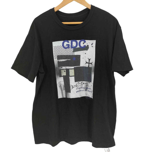ジーディーシー GDC S’YTE コラボ COLLAGE ART GRAPHIC T-SHIRT fluctuatingly 02 メンズ JPN:4