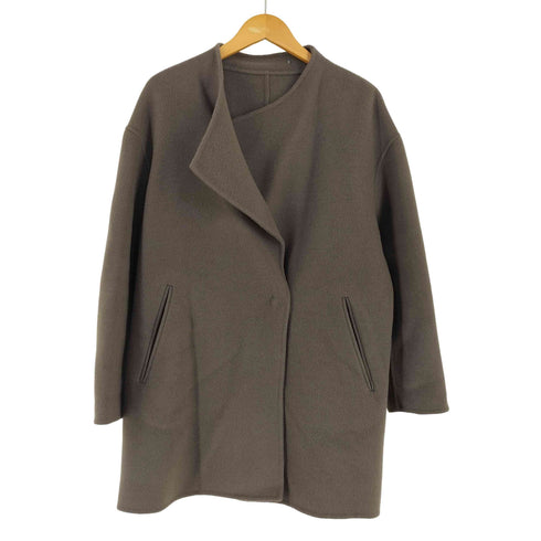 ユナイテッドアローズグリーンレーベルリラクシング UNITED ARROWS green label relaxing FFC S140’S リバーハーフ コート レディース 36