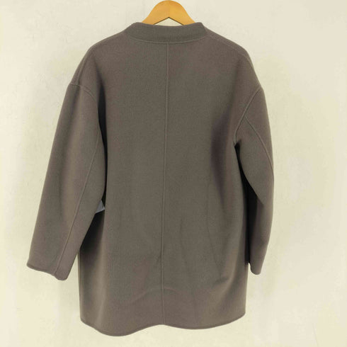 ユナイテッドアローズグリーンレーベルリラクシング UNITED ARROWS green label relaxing FFC S140’S リバーハーフ コート レディース 36