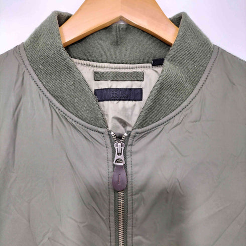 ユニクロ UNIQLO MA-1ブルゾン オリーブ XLサイズ レディース JPN:XL