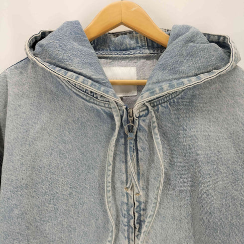 ザラ ZARA ウォッシュド フーデッド ジャケット メンズ XL