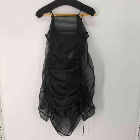 マウジー moussy TULLE LAYERED DRESS チュールレイヤードドレス レディース