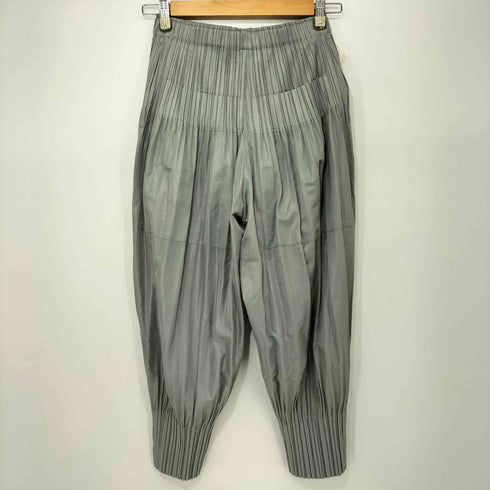 プリーツプリーズイッセイミヤケ PLEATS PLEASE ISSEY MIYAKE FLUFFY BASICS フラッフィー ベーシック プリーツ サルエル パンツ レディース JPN:2