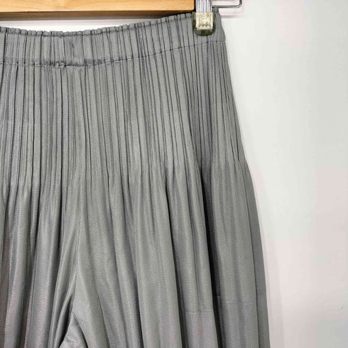 プリーツプリーズイッセイミヤケ PLEATS PLEASE ISSEY MIYAKE FLUFFY BASICS フラッフィー ベーシック プリーツ サルエル パンツ レディース JPN:2