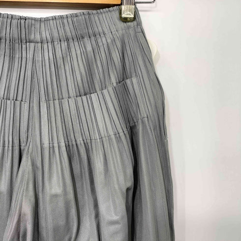 プリーツプリーズイッセイミヤケ PLEATS PLEASE ISSEY MIYAKE FLUFFY BASICS フラッフィー ベーシック プリーツ サルエル パンツ レディース JPN:2