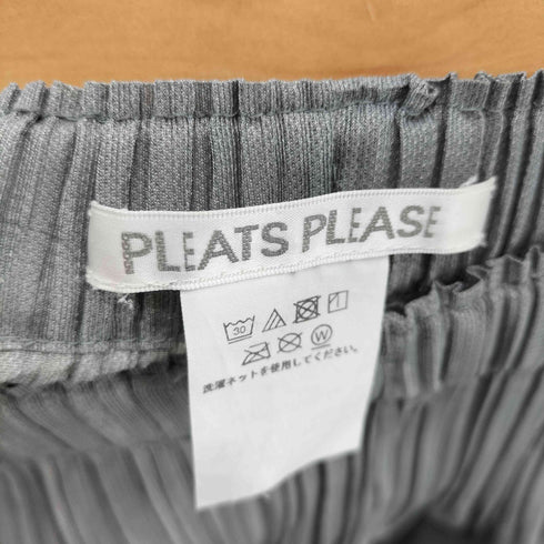 プリーツプリーズイッセイミヤケ PLEATS PLEASE ISSEY MIYAKE FLUFFY BASICS フラッフィー ベーシック プリーツ サルエル パンツ レディース JPN:2