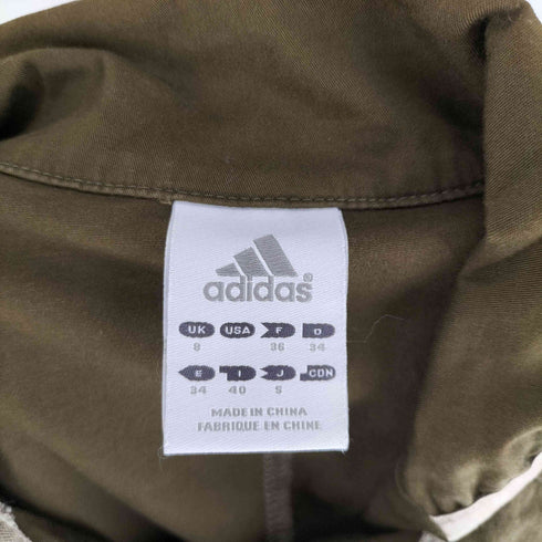 アディダス adidas ラメ パフォーマンスロゴ シェイプ ジップ ジャケット Y2K レディース S