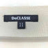 ドゥクラッセ Do CLASSE 異素材 切替 デザイン Vネック 長袖 ワンピース レディース 11